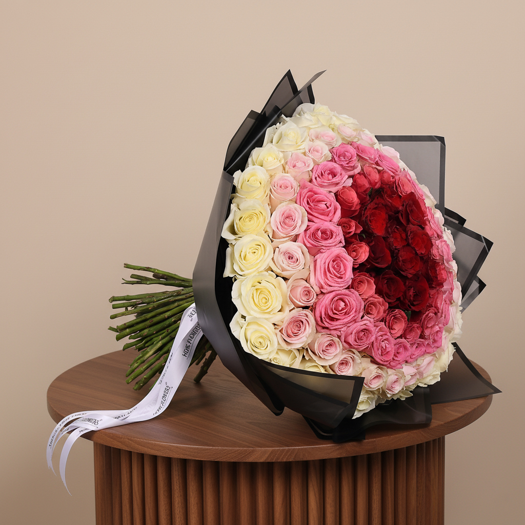 Dazzling Dream Roses Bouquet - EM 82 - Image 2