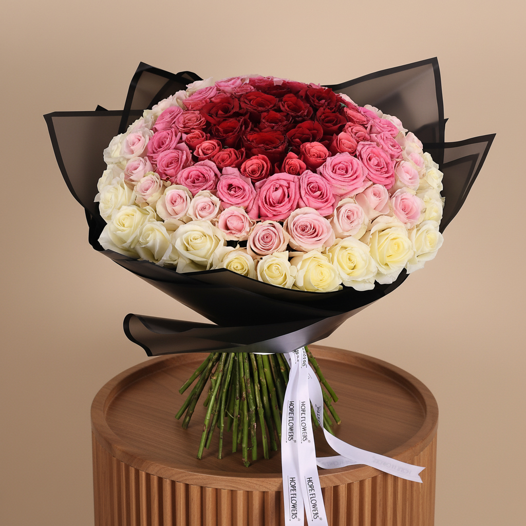 Dazzling Dream Roses Bouquet - EM 82 - Image 7