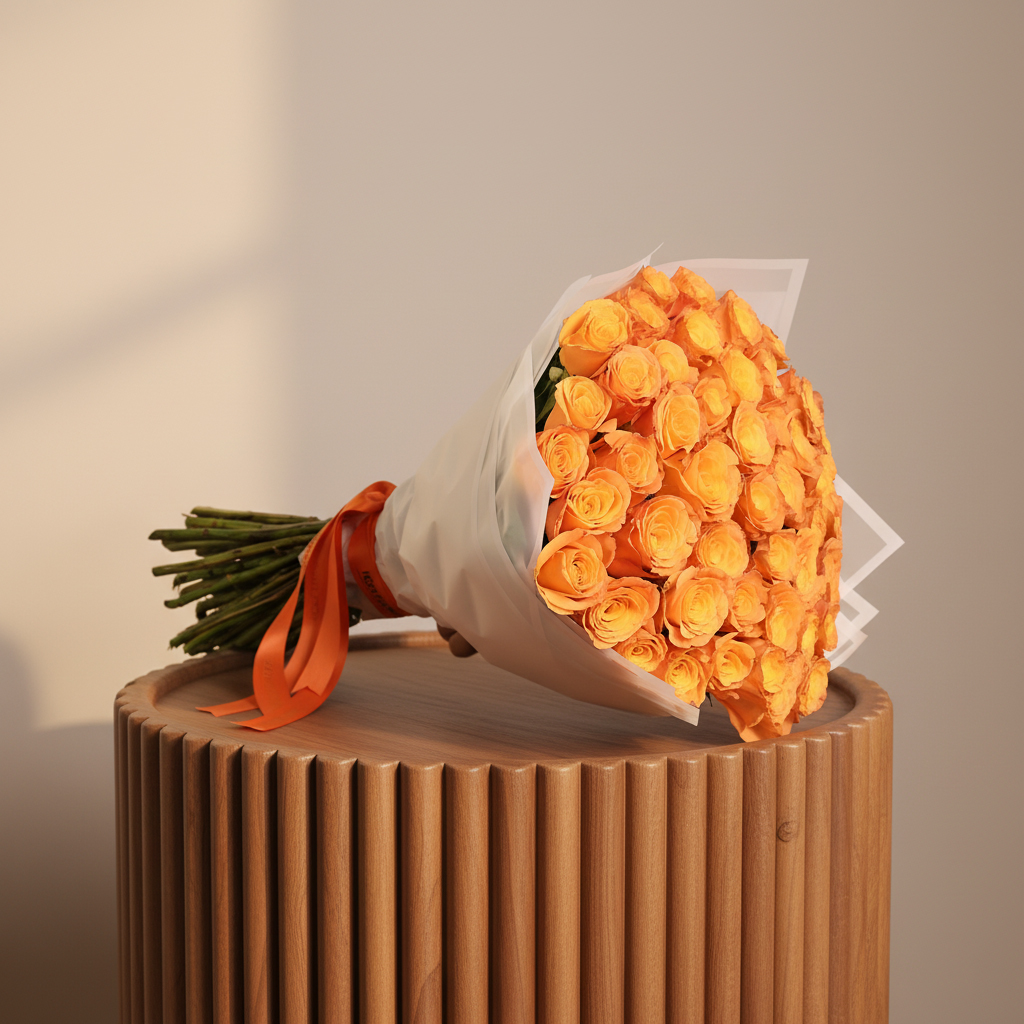 Golden Hour Roses Bouquet - EM 84 - Image 2