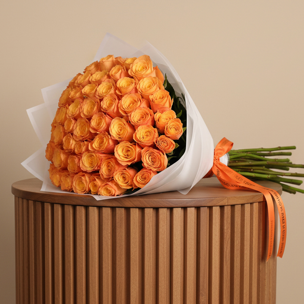 Golden Hour Roses Bouquet - EM 84