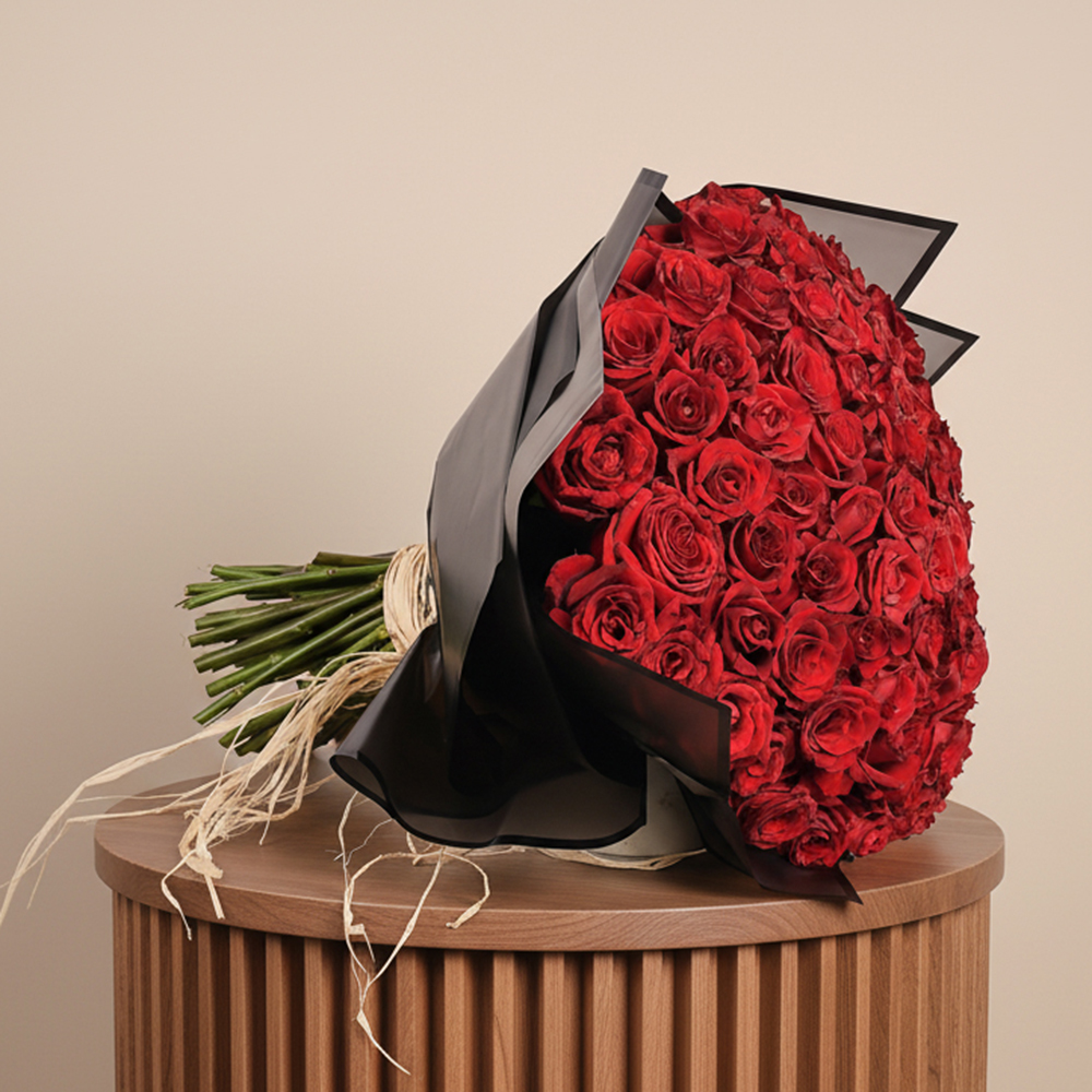 Radiant Love Roses Bouquet - EM 94 - Image 4