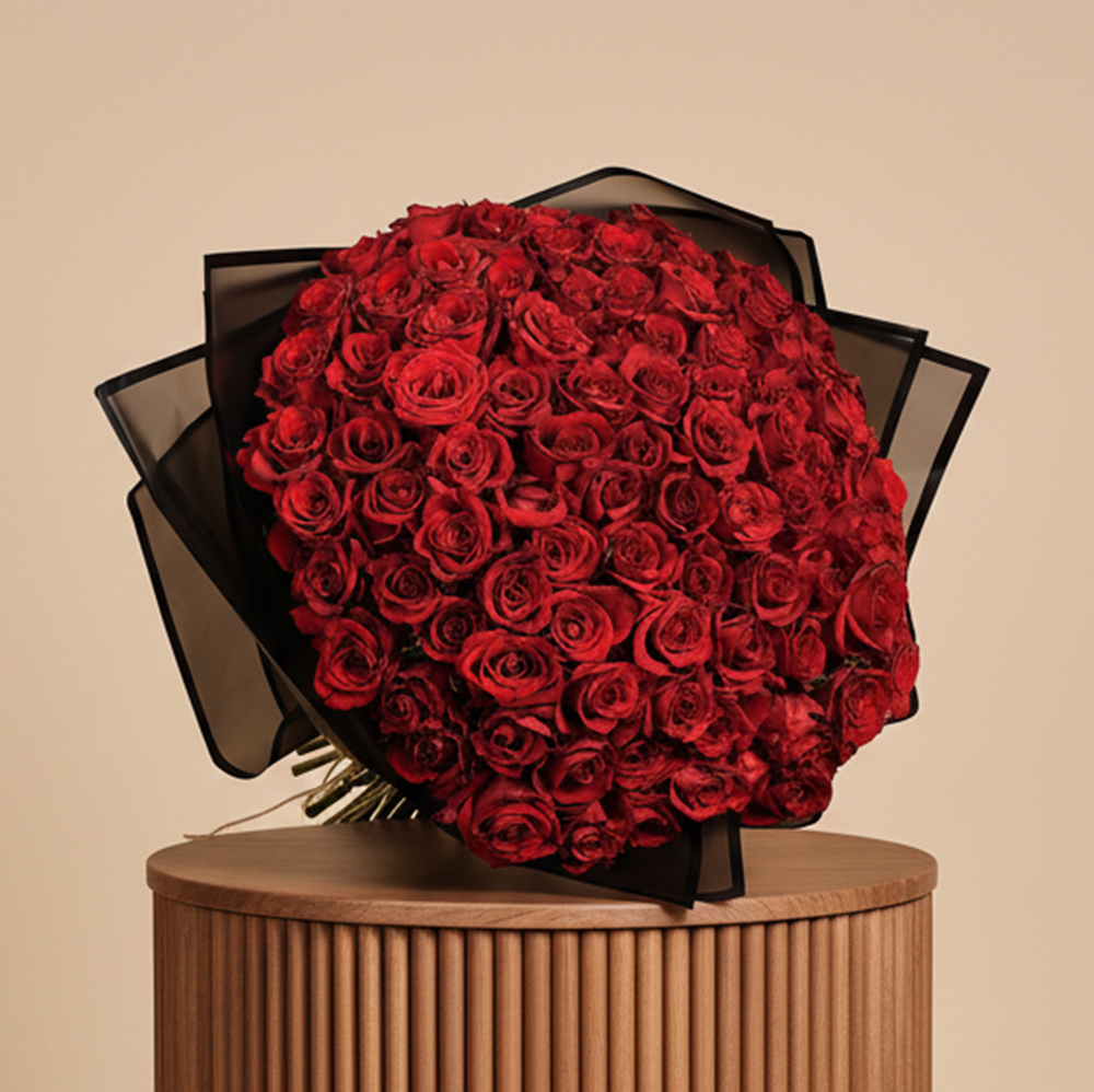 Radiant Love Roses Bouquet - EM 94 - Image 3